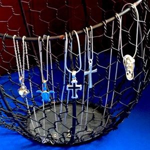 Sterling silver necklaces